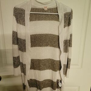 ~ Womens Mossimo brown and cream Striped Sweater - size S
